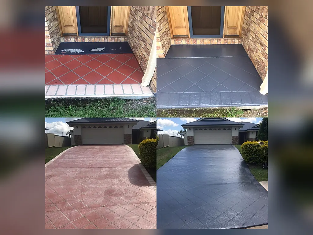 Concrete Painting work by Waterworx in Logan, example 2