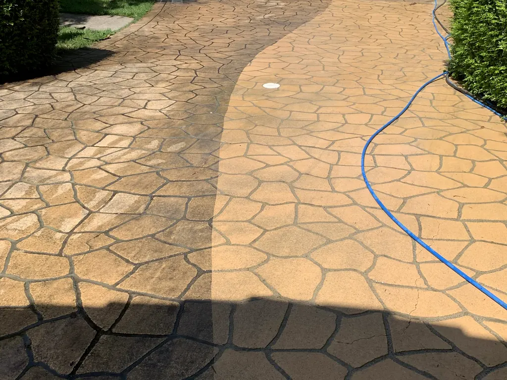 Concrete cleaning, sealing and painting