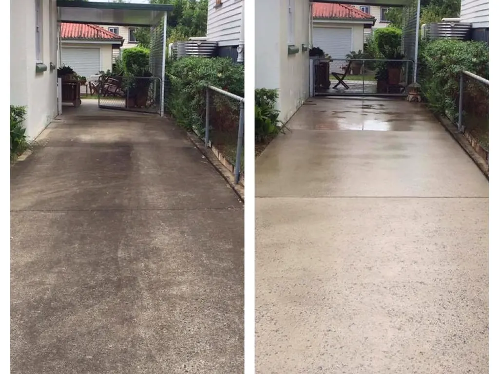 Driveway Painting work by Waterworx in Ipswich, example 2