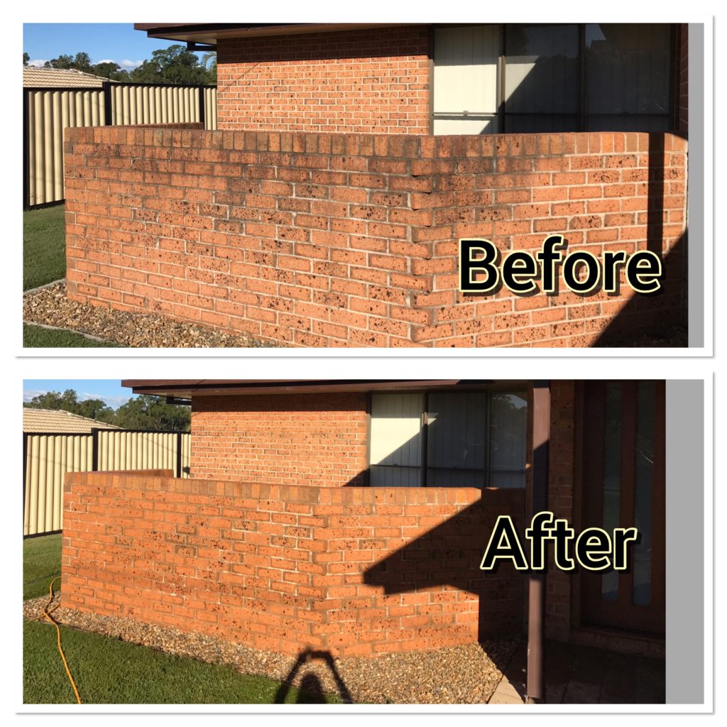 House Washing Ipswich before and after