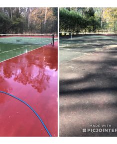 tennis court cleaning gold coast