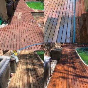 timber deck cleaning