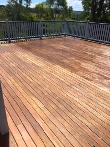 timber deck cleaning